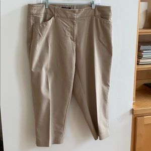 Apt 9 The Torie Capri, Tan, Size 16W